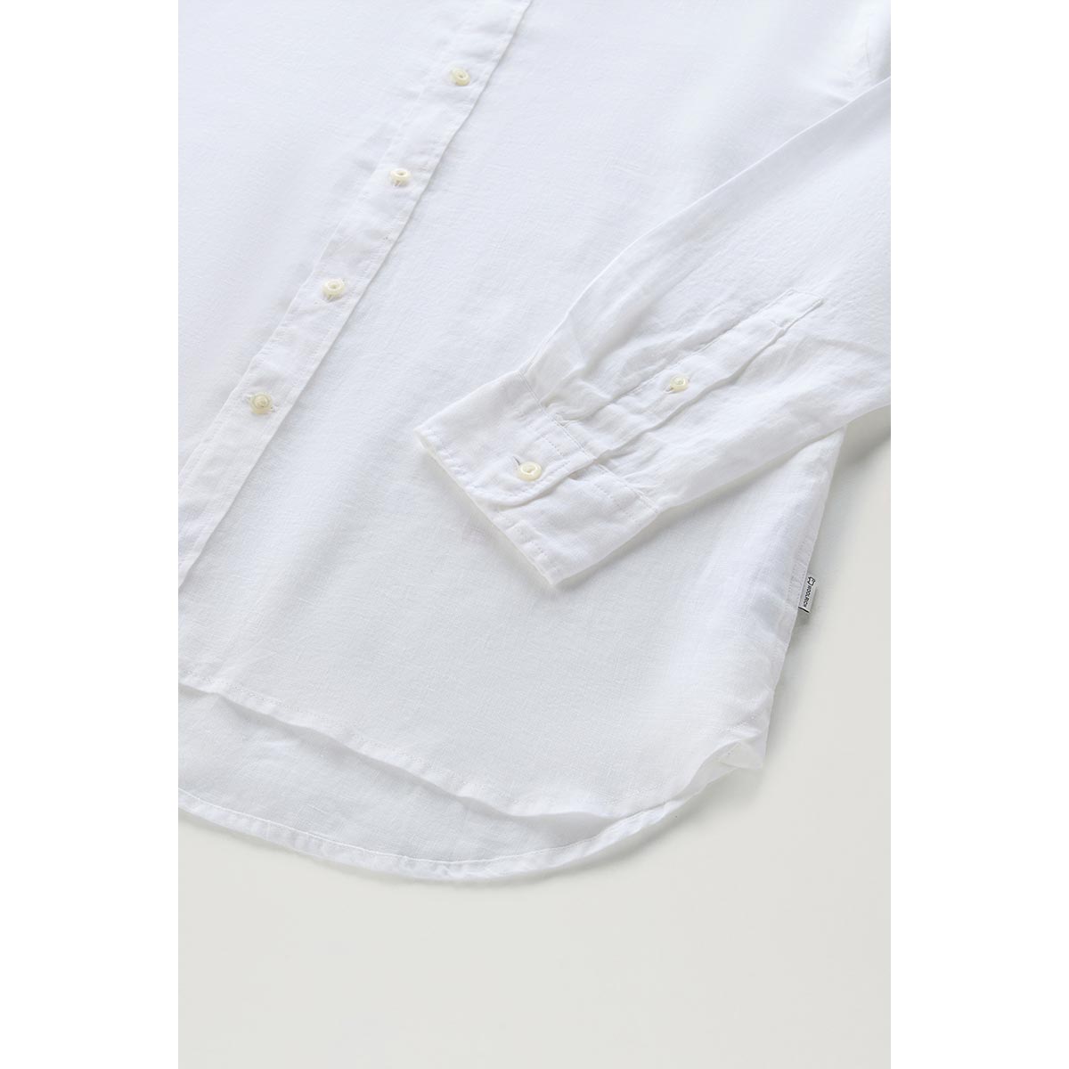 Camicia in lino bianca