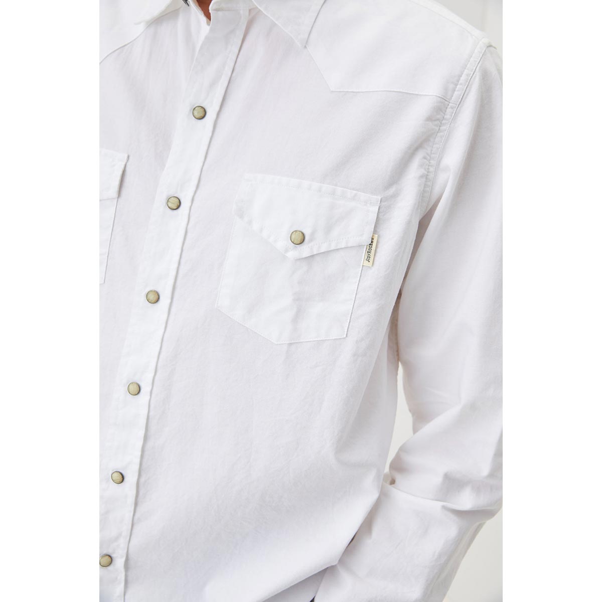 Camicia jeans denim bianca