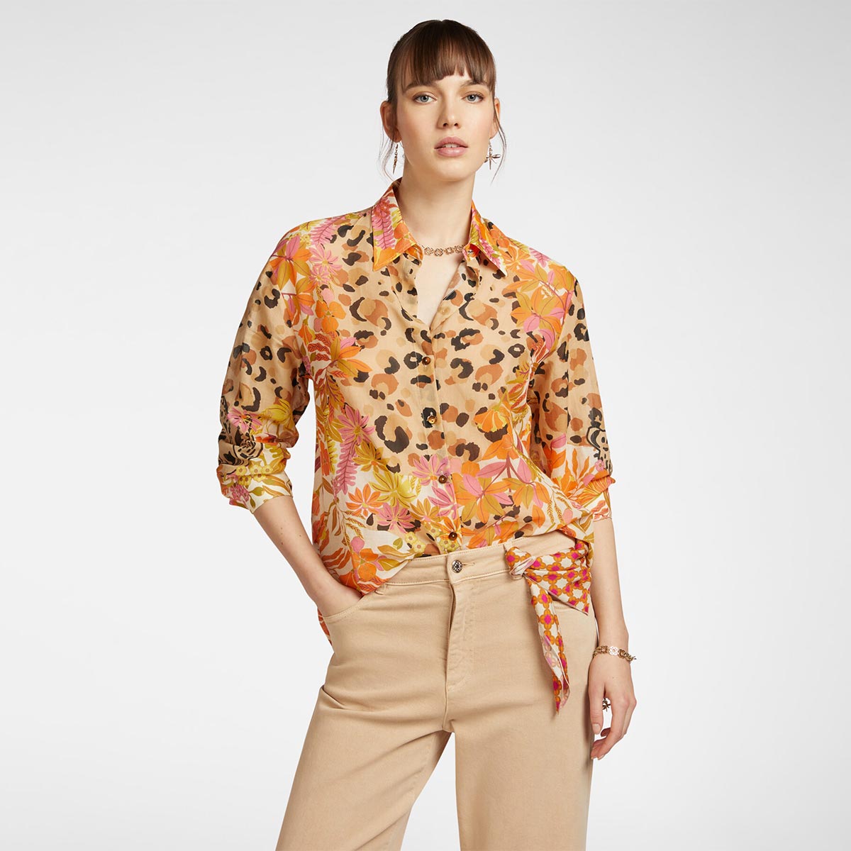 Camicia stampata
