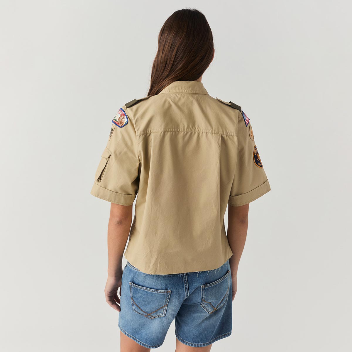 Camicia Boy scout con patch