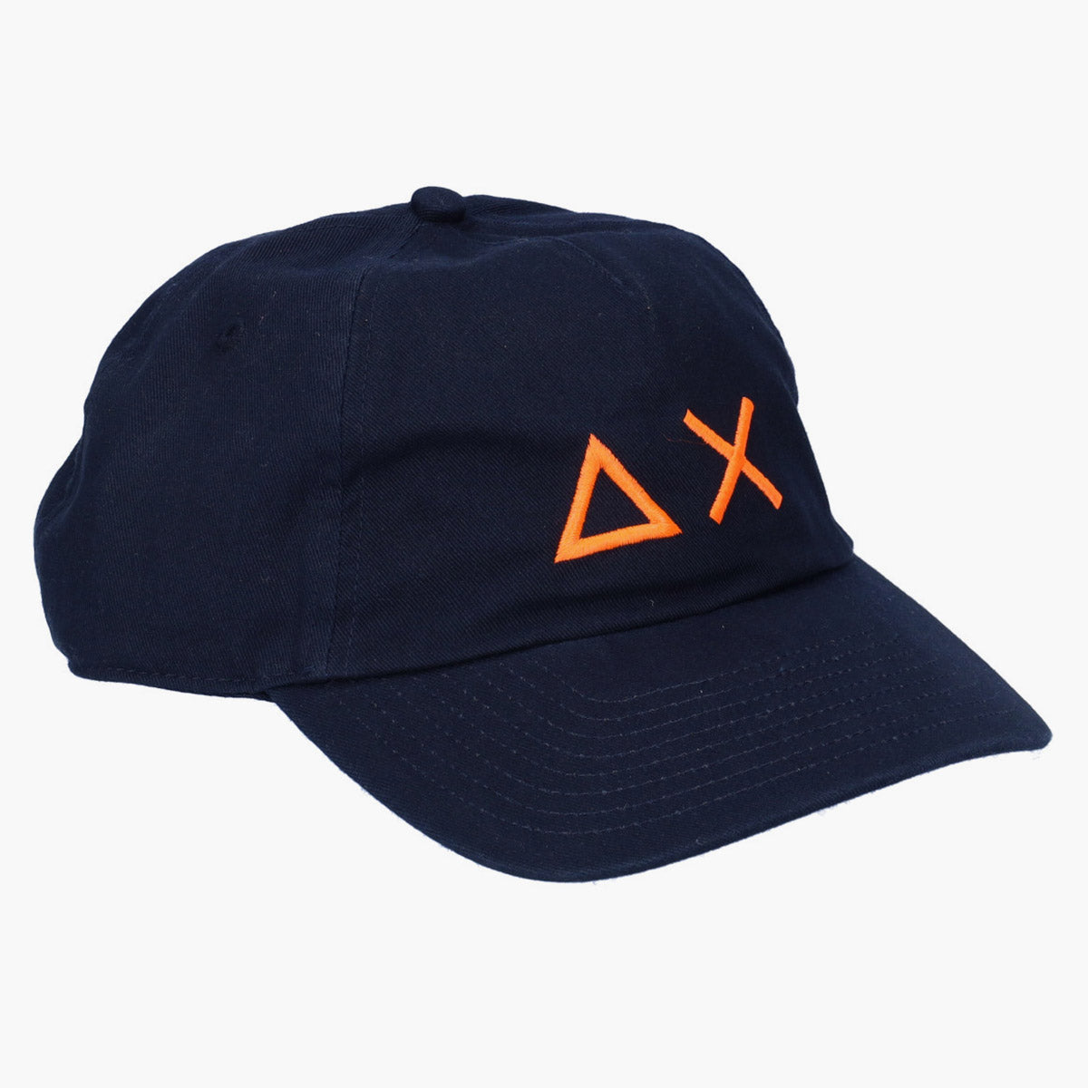 Cappello con visiera blu