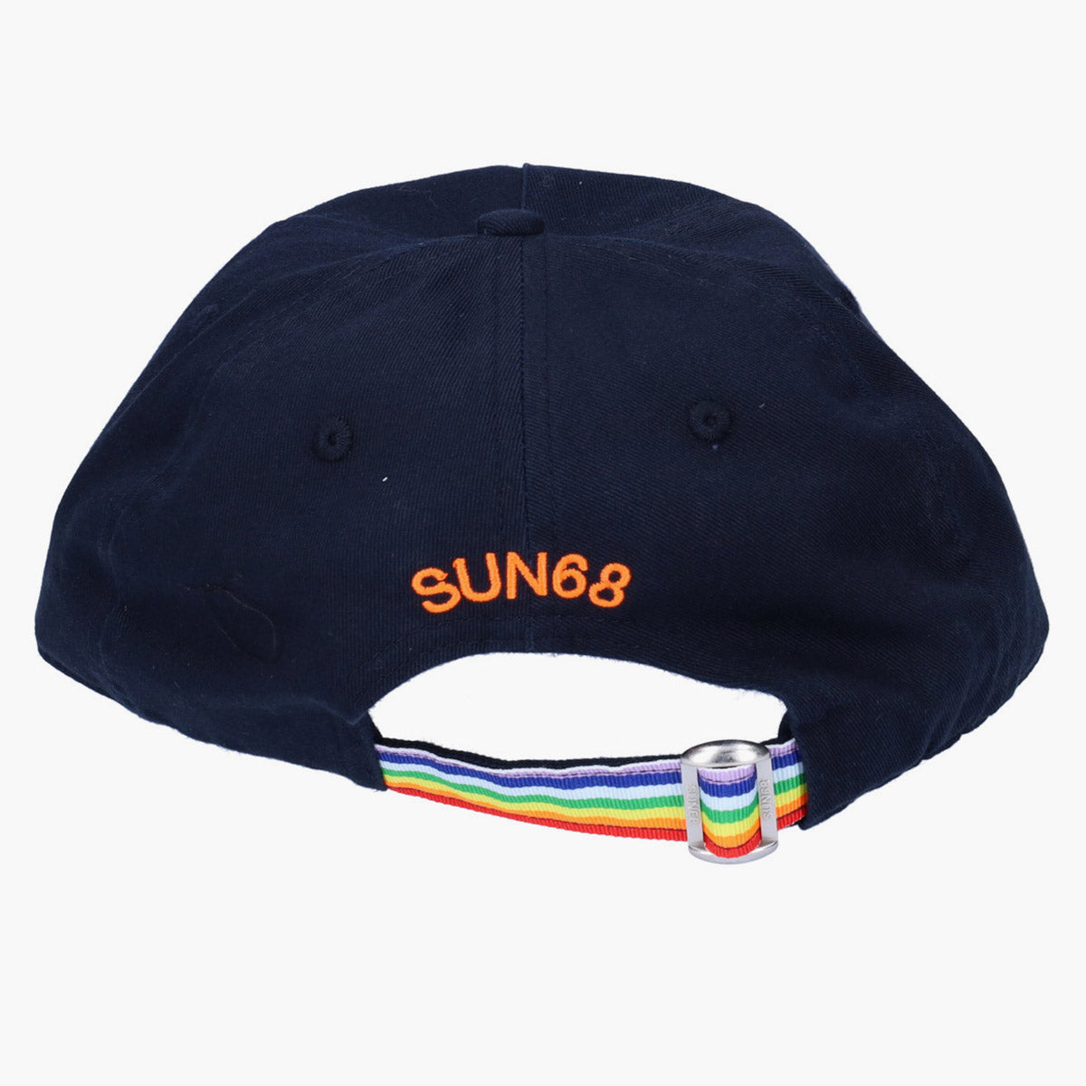 Cappello con visiera blu