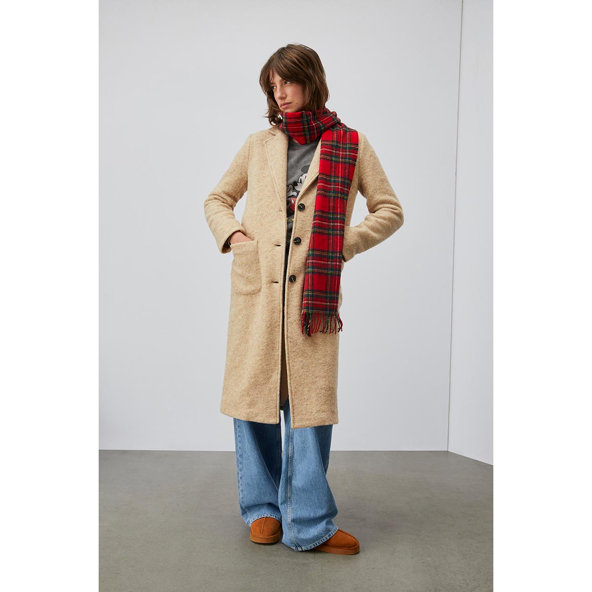 Cappotto in misto lana