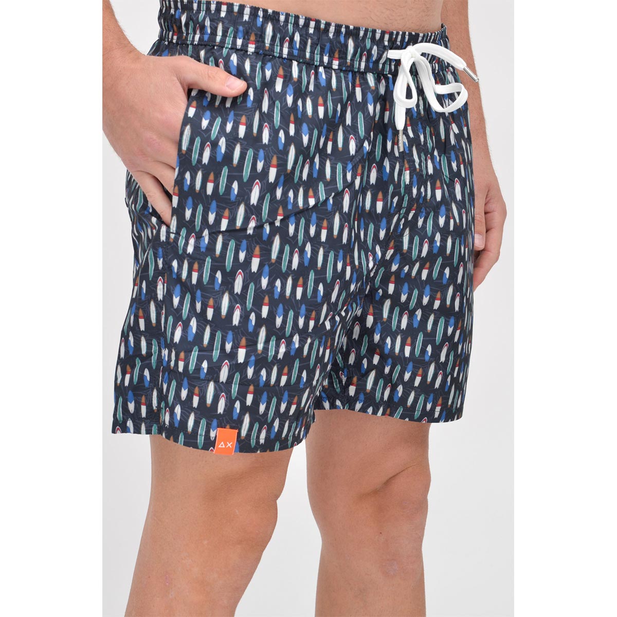 Boxer mare con fantasia surf