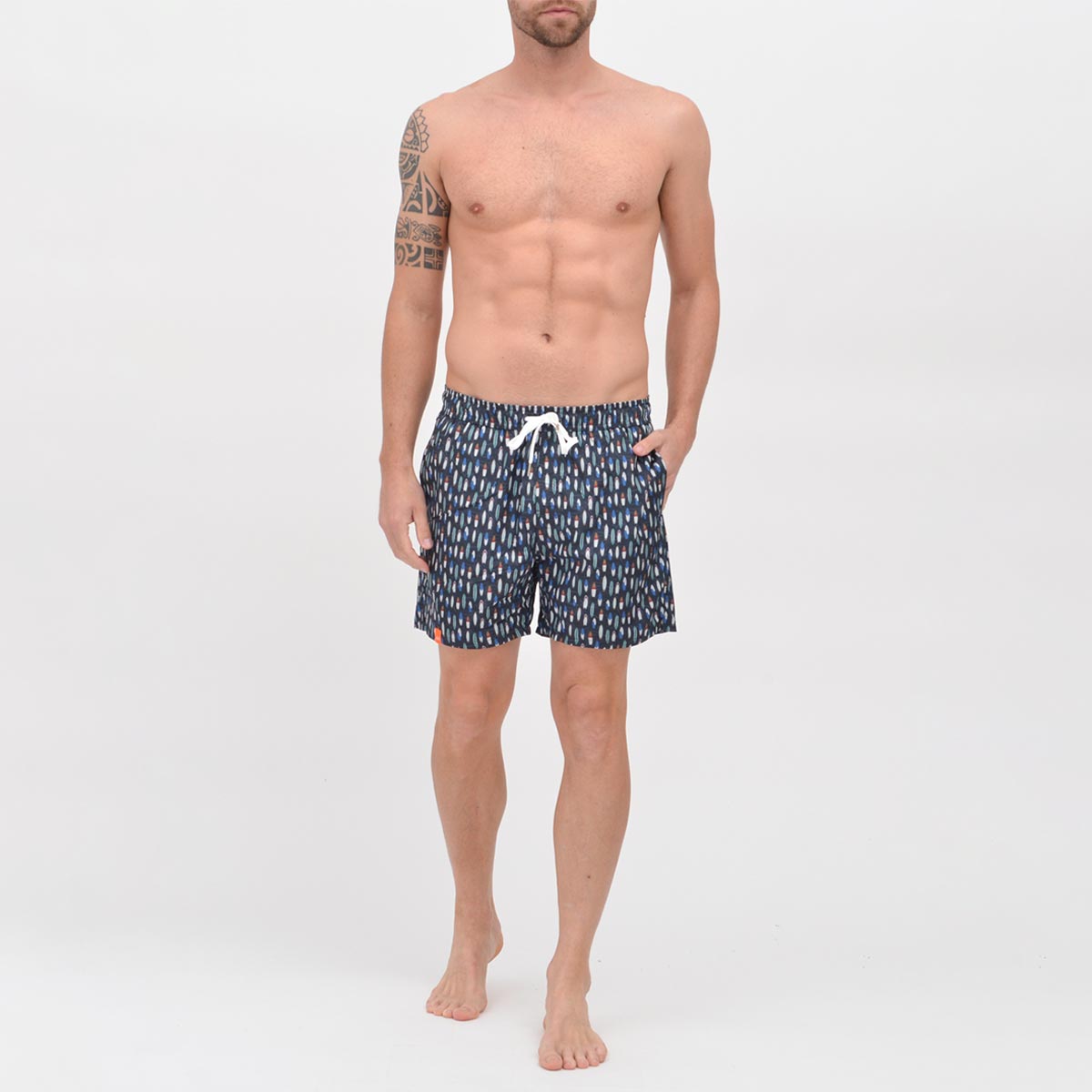 Boxer mare con fantasia surf