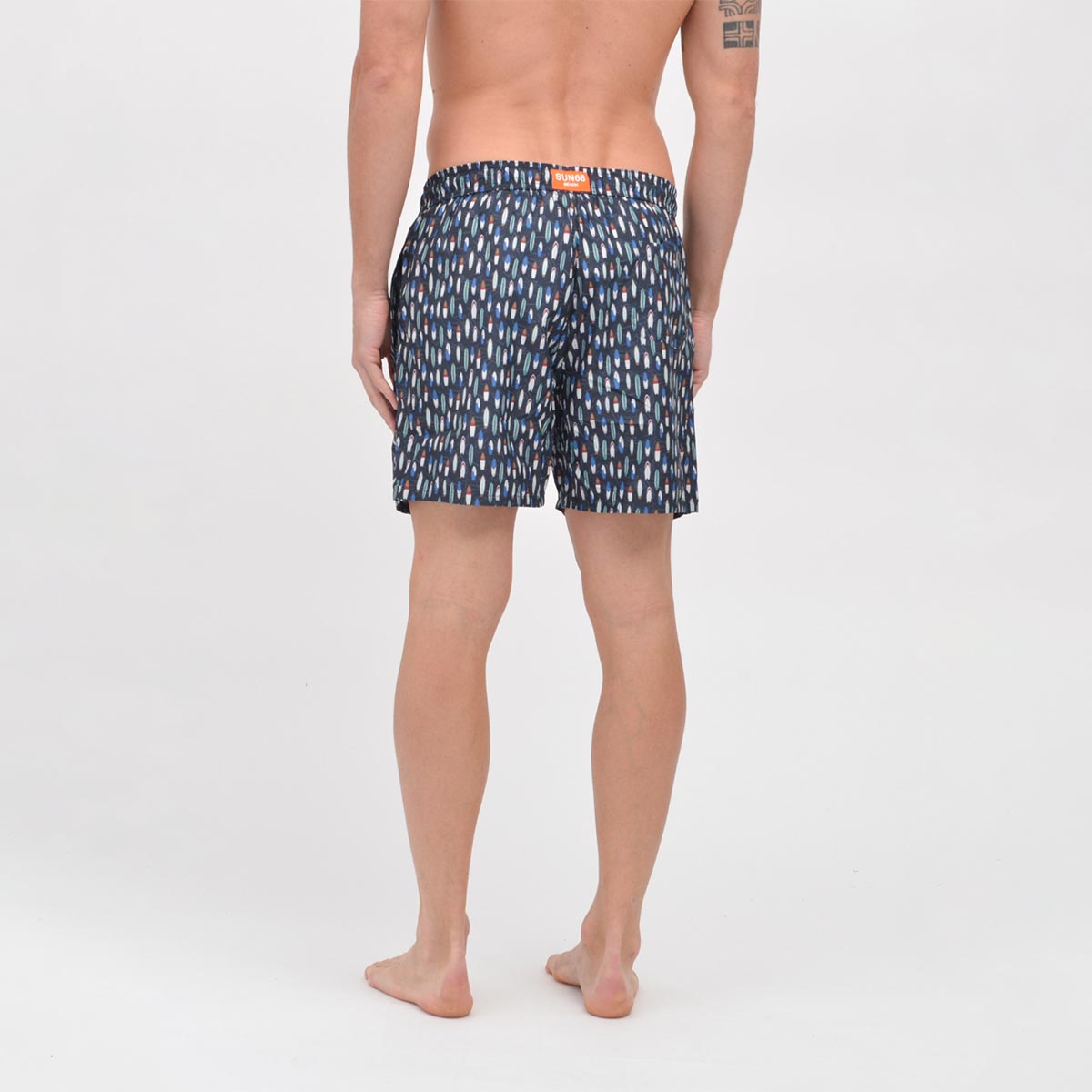 Boxer mare con fantasia surf