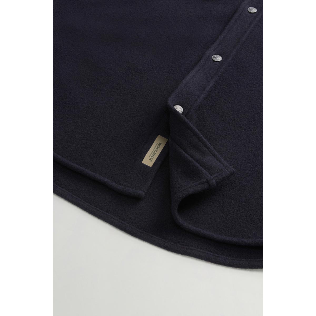 Giacca camicia in lana