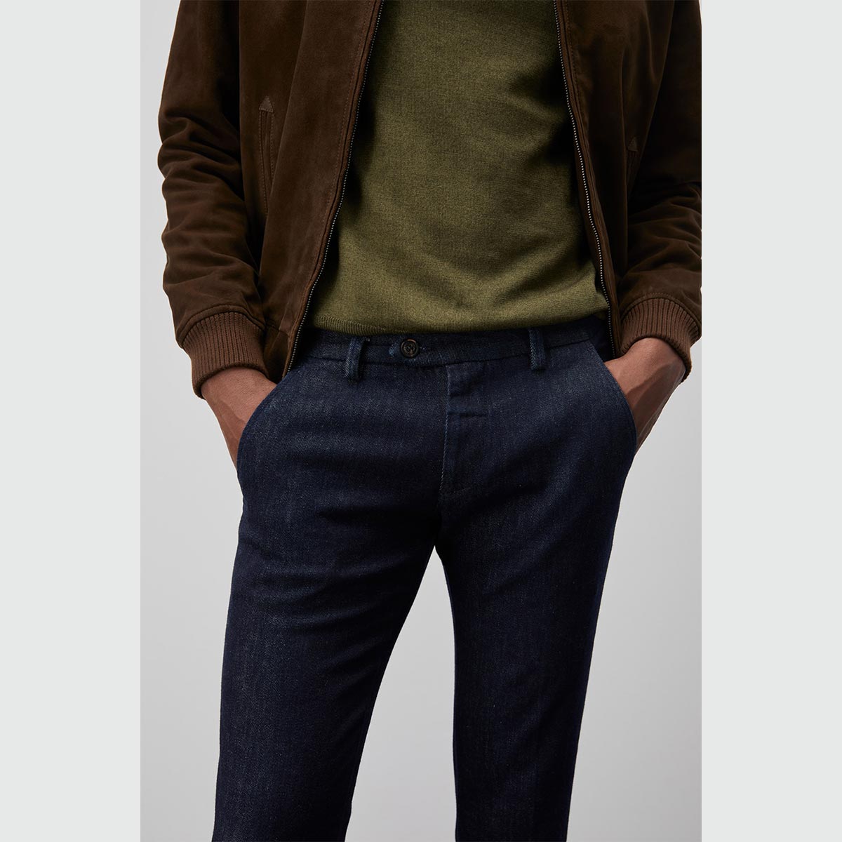 Pantalone jeans chinos