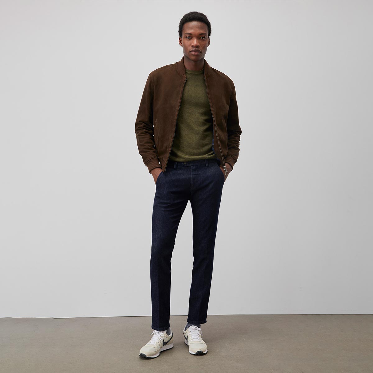 Pantalone jeans chinos