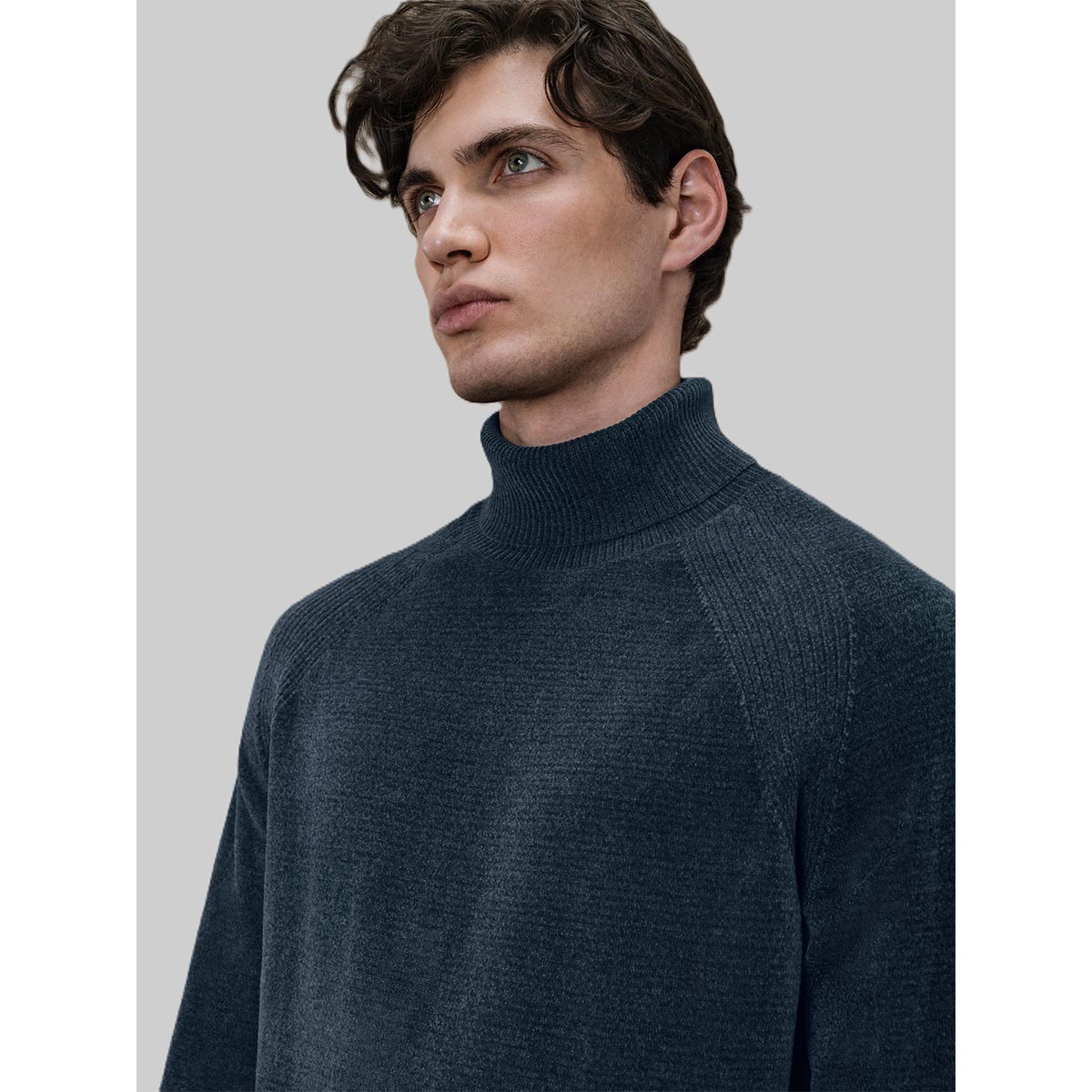 Maglione a collo alto