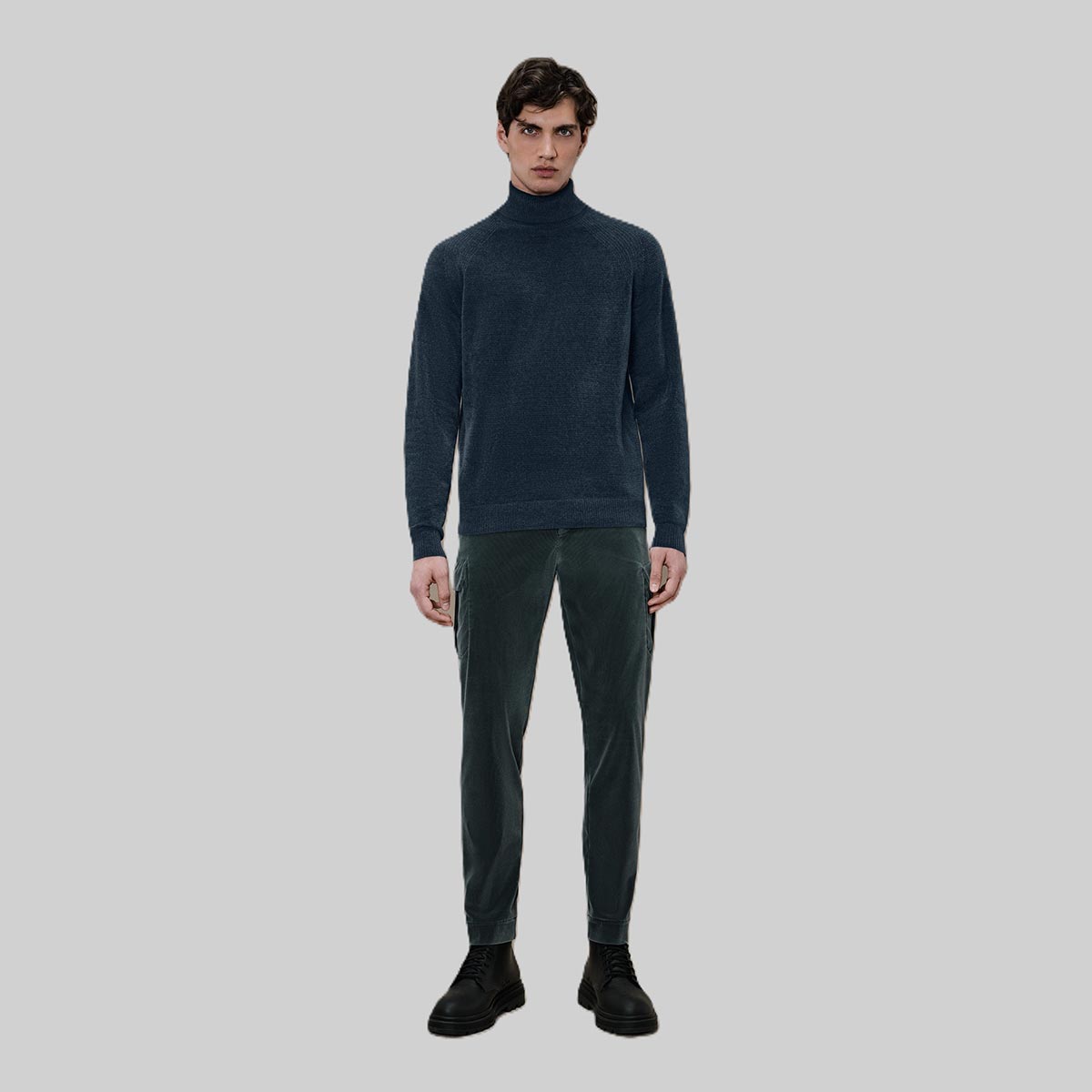 Maglione a collo alto