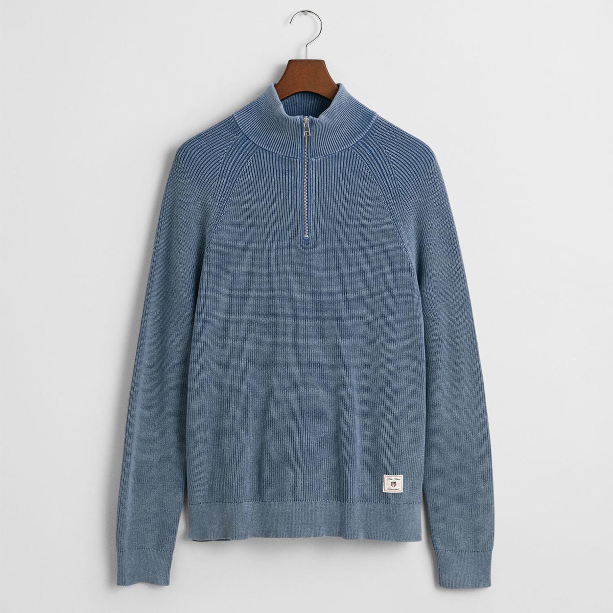 Maglione mezza zip