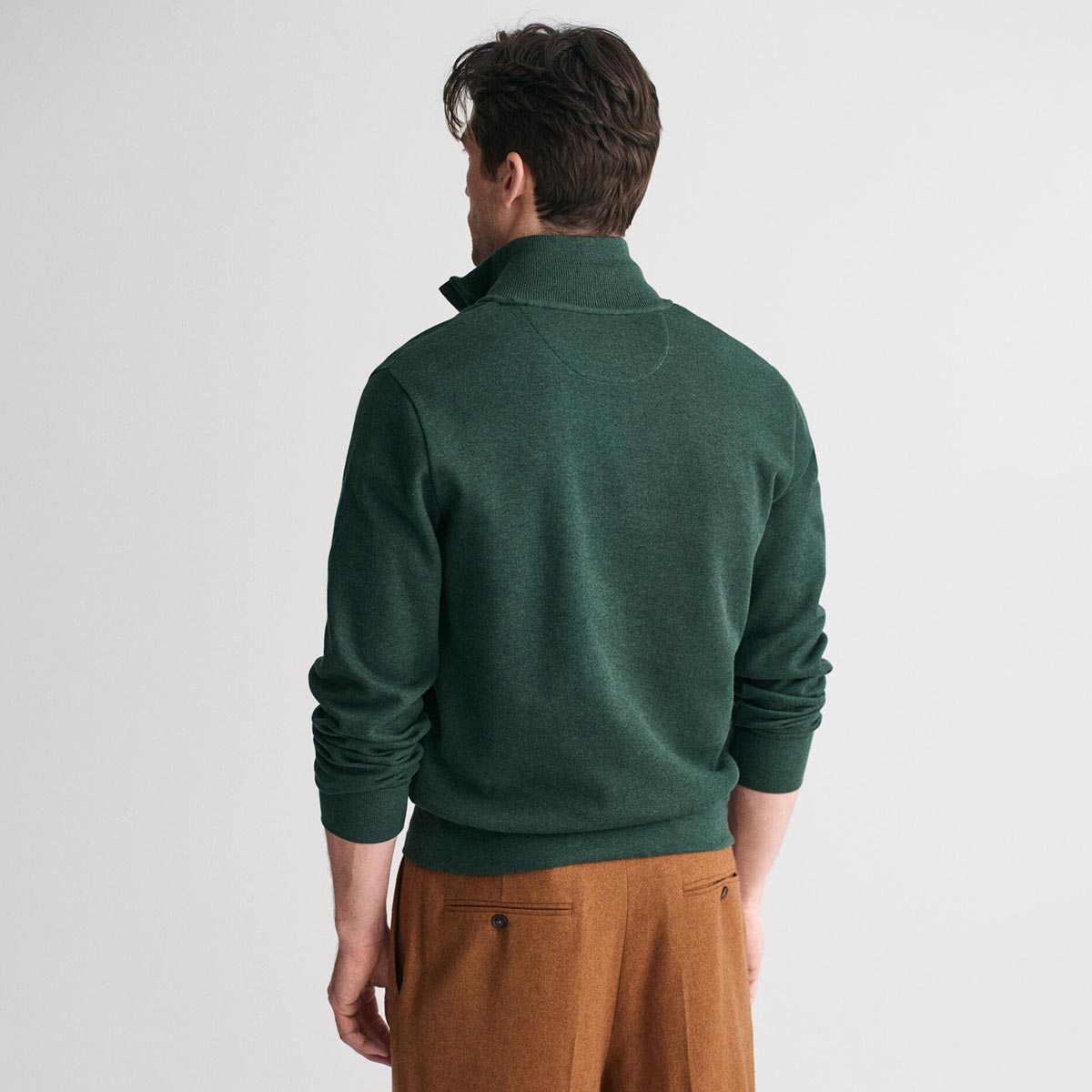 Maglione mezza zip