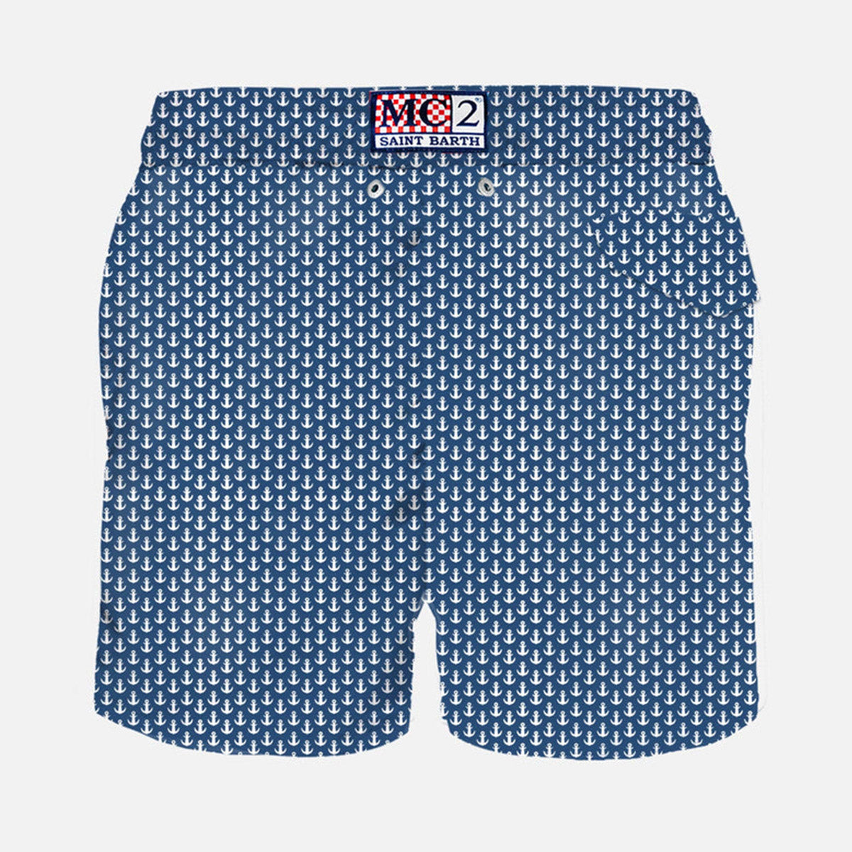 Boxer con stampa di ancore