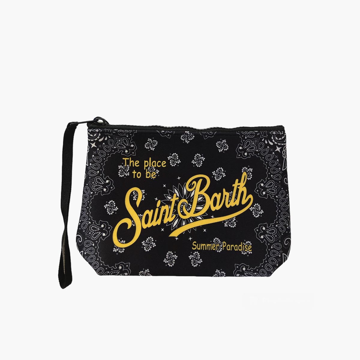 Pochette fantasia bandana nera