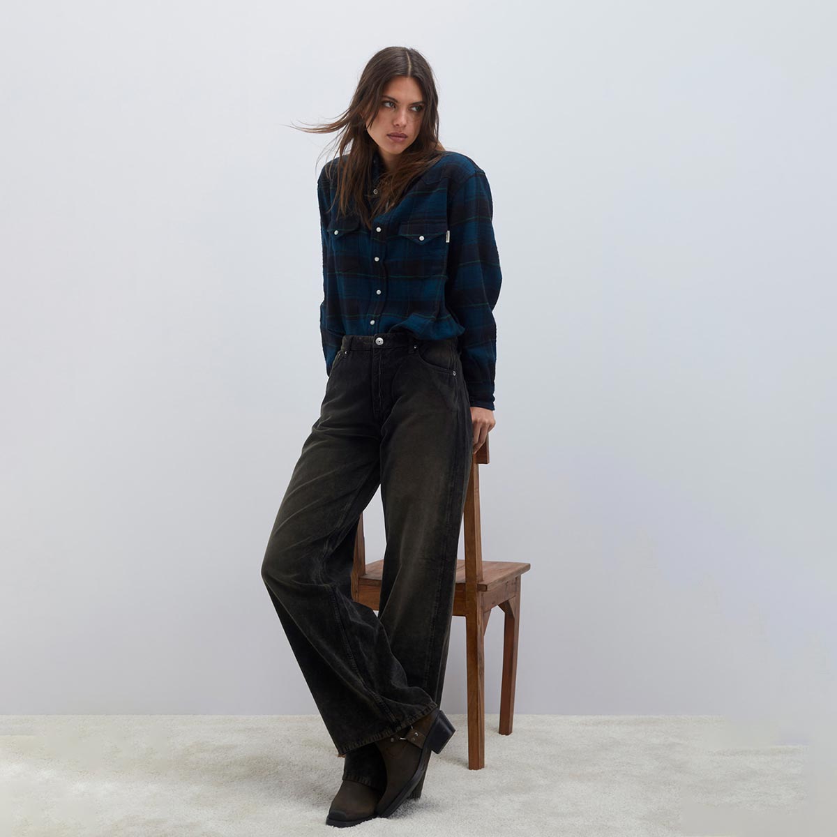 Pantalone stone wash