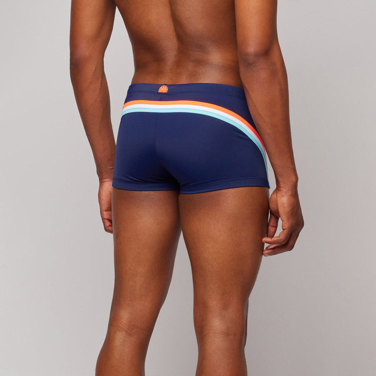 Parigamba mare blu navy con banda