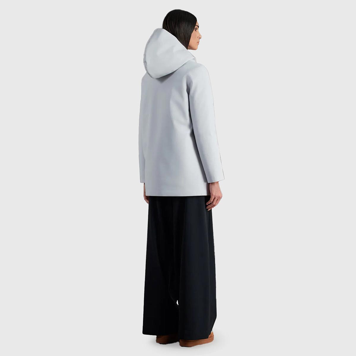 Parka tessuto tecnico ghiaccio