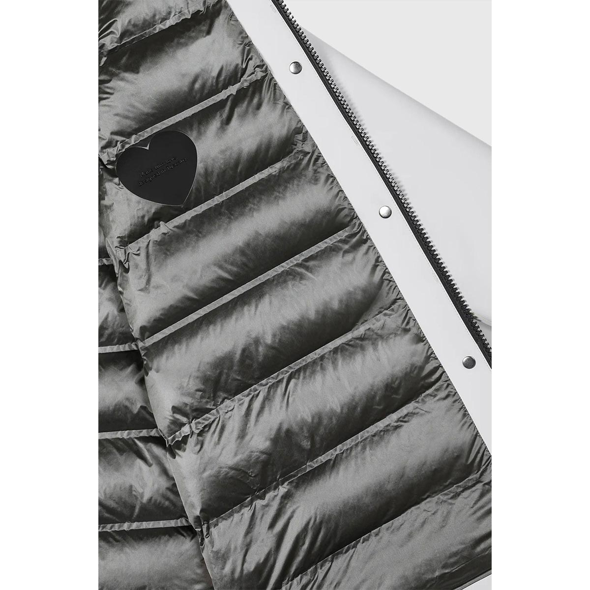 Parka tessuto tecnico ghiaccio