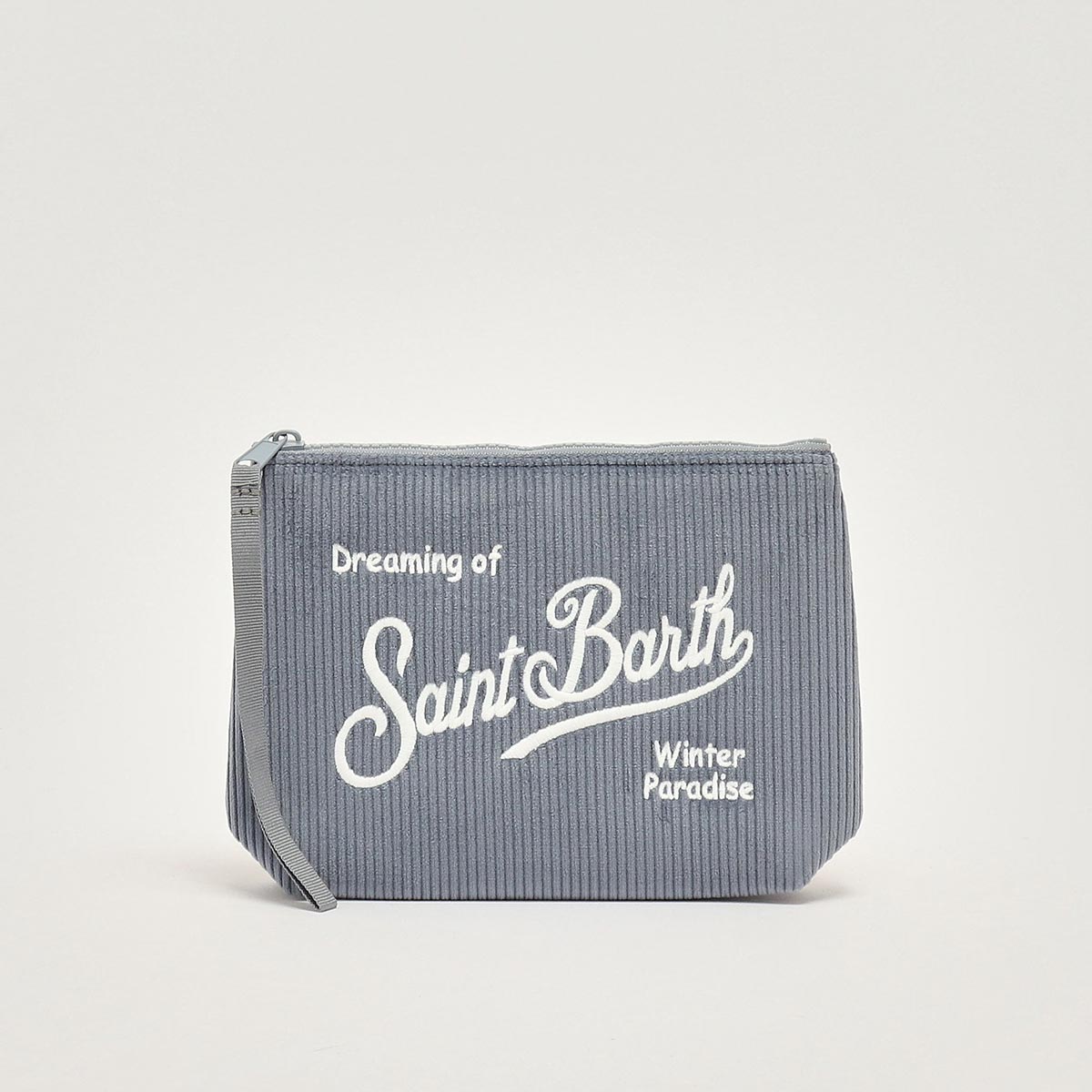 Pochette in velluto a coste