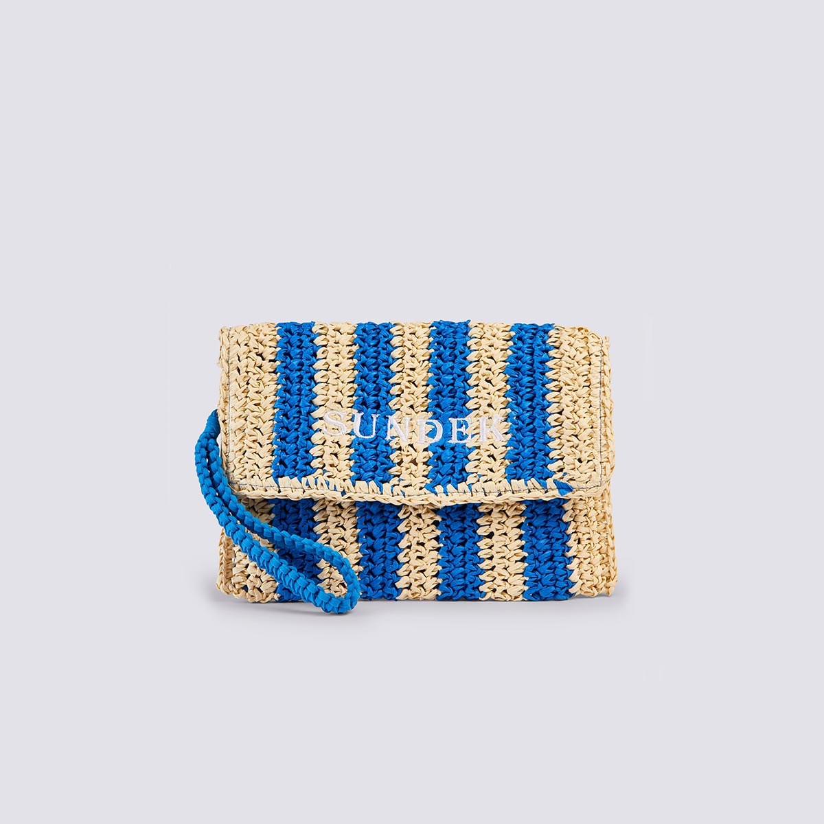 Pochette a mano in paglia