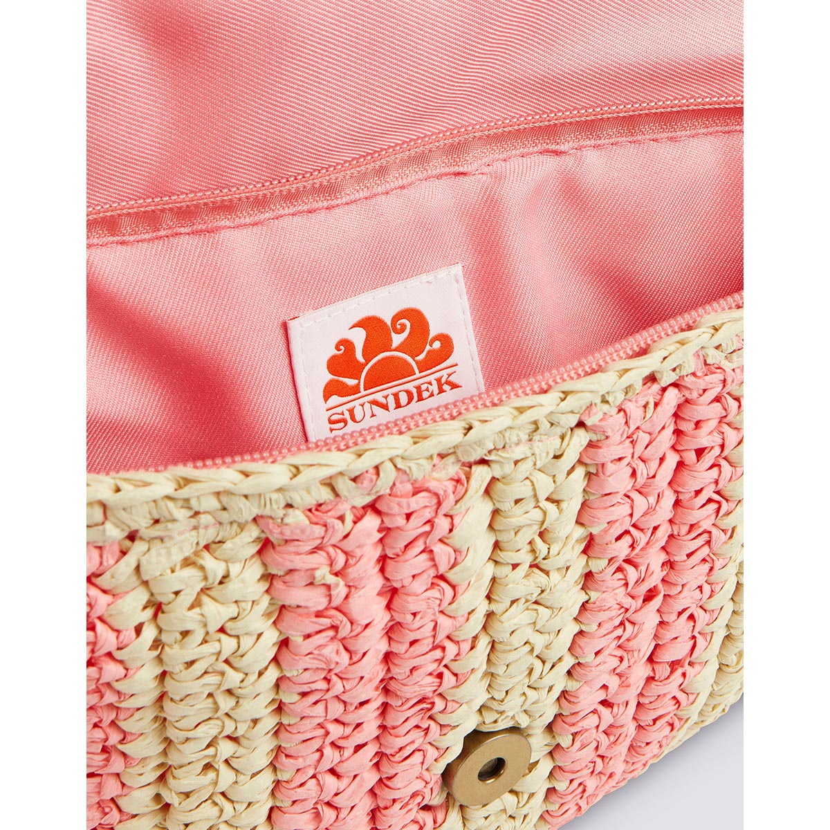 Pochette a mano in paglia