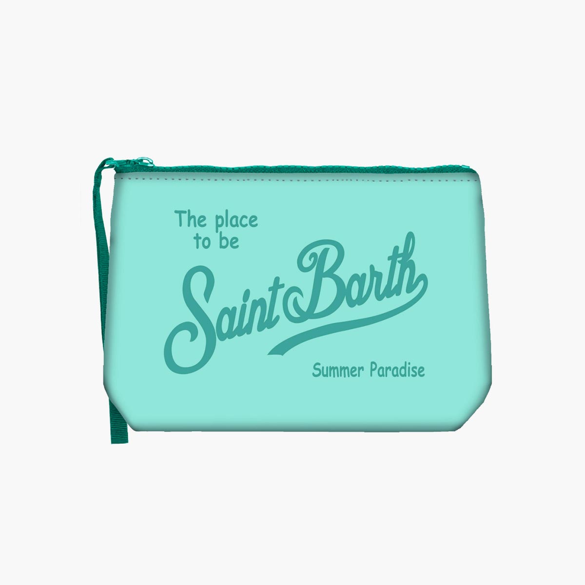 Pochette verde acqua