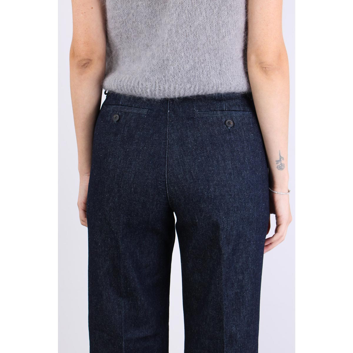 Jeans con tasche chinos