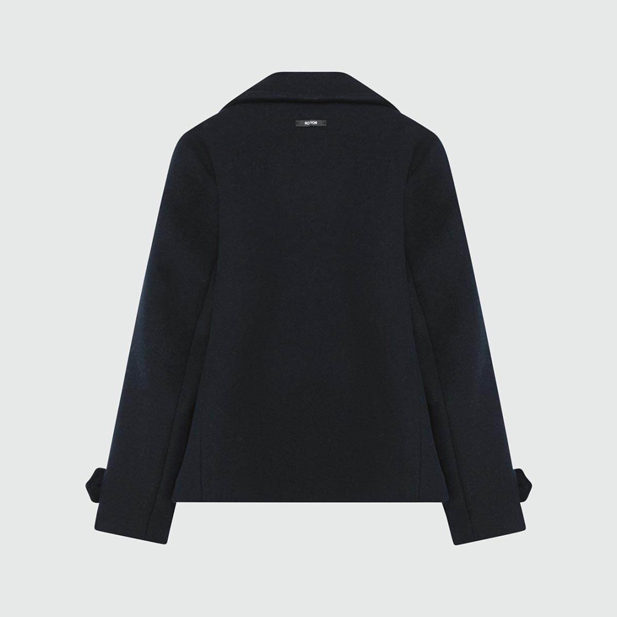 Caban doppio petto in lana