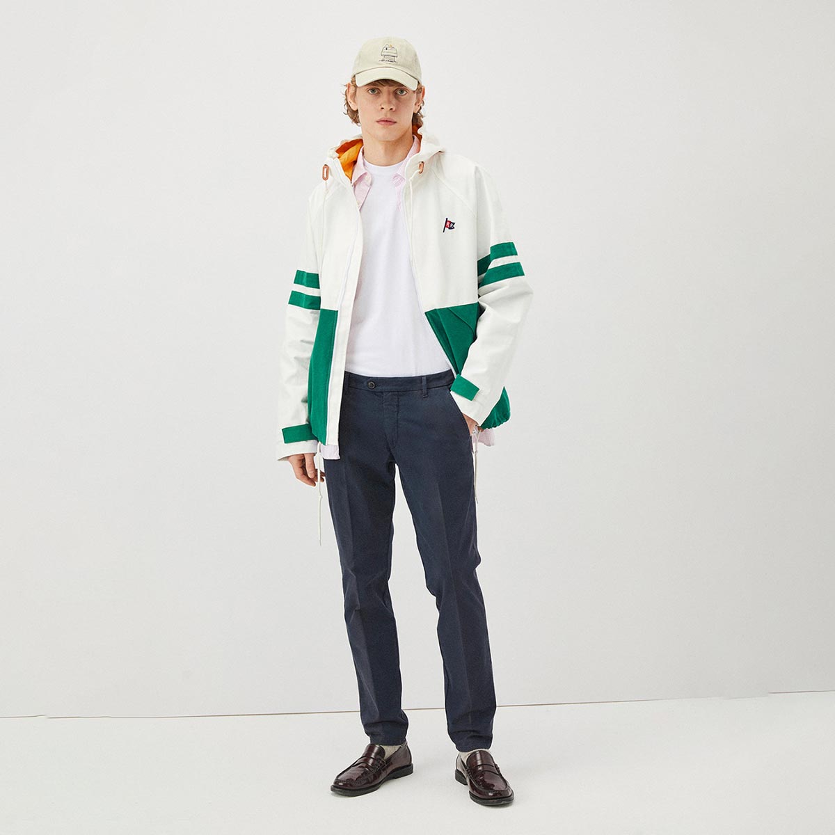 Pantalone chino blu