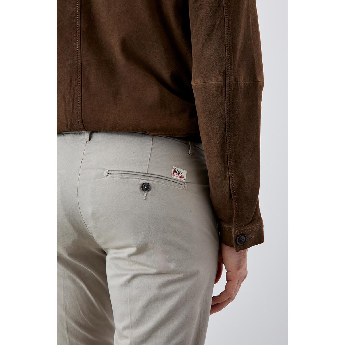 Pantalone chino ghiaccio