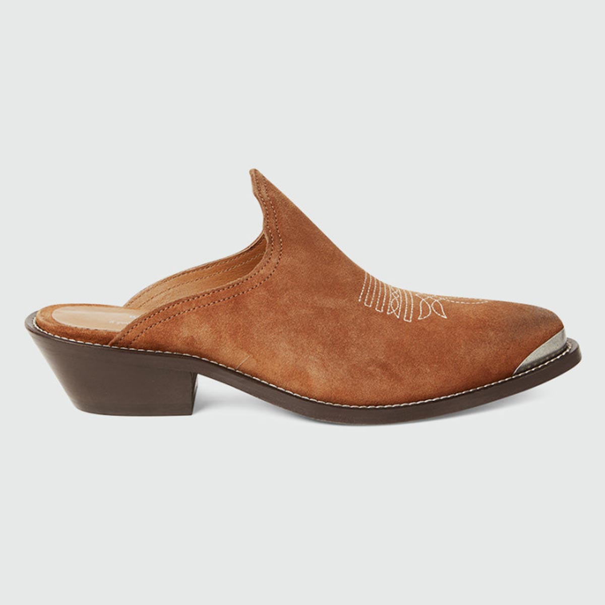 Sabot in camoscio
