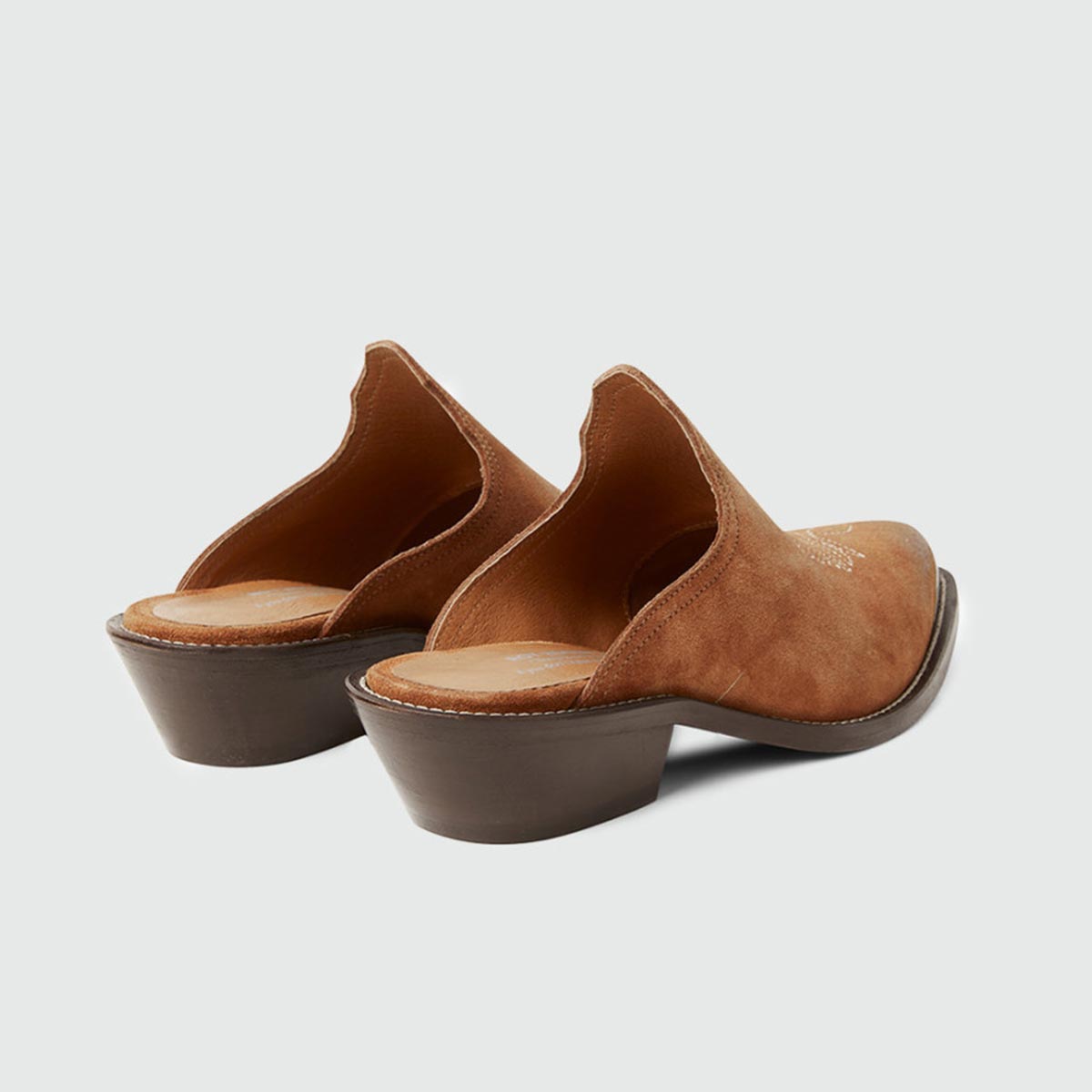 Sabot in camoscio