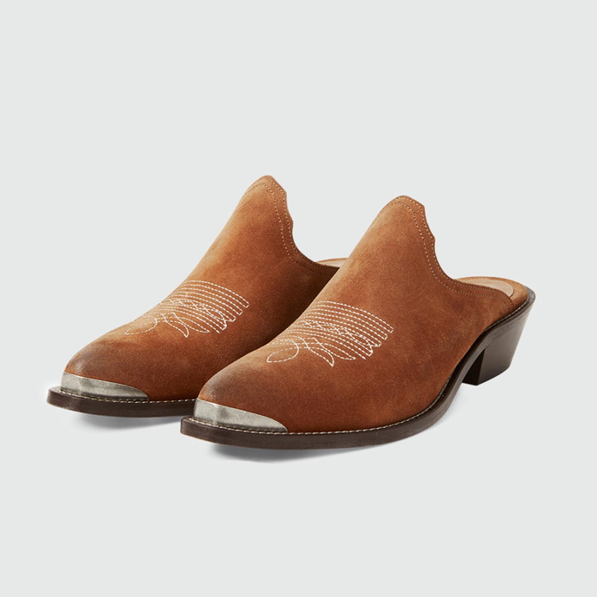 Sabot in camoscio