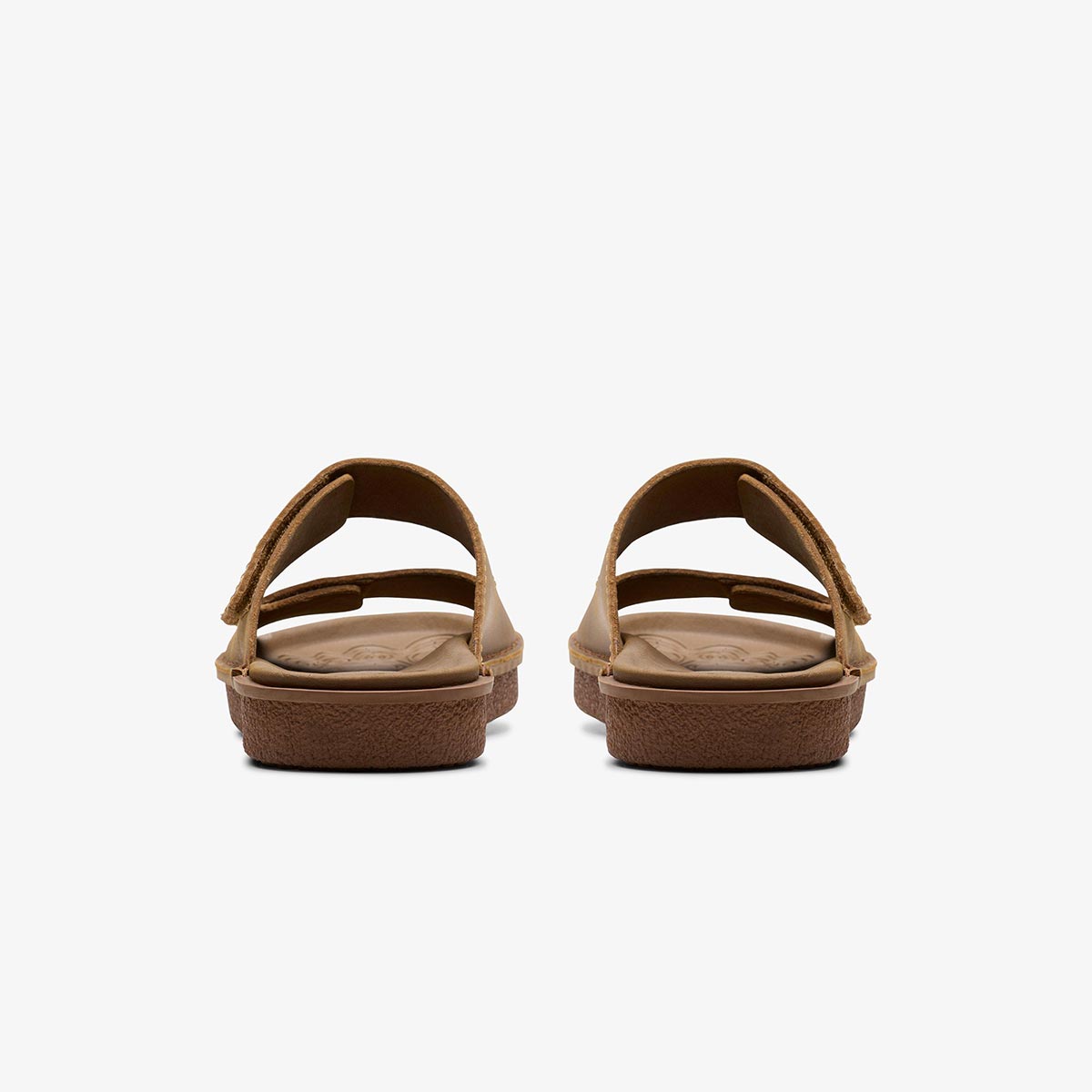 Ciabatta doppia fascia in pelle