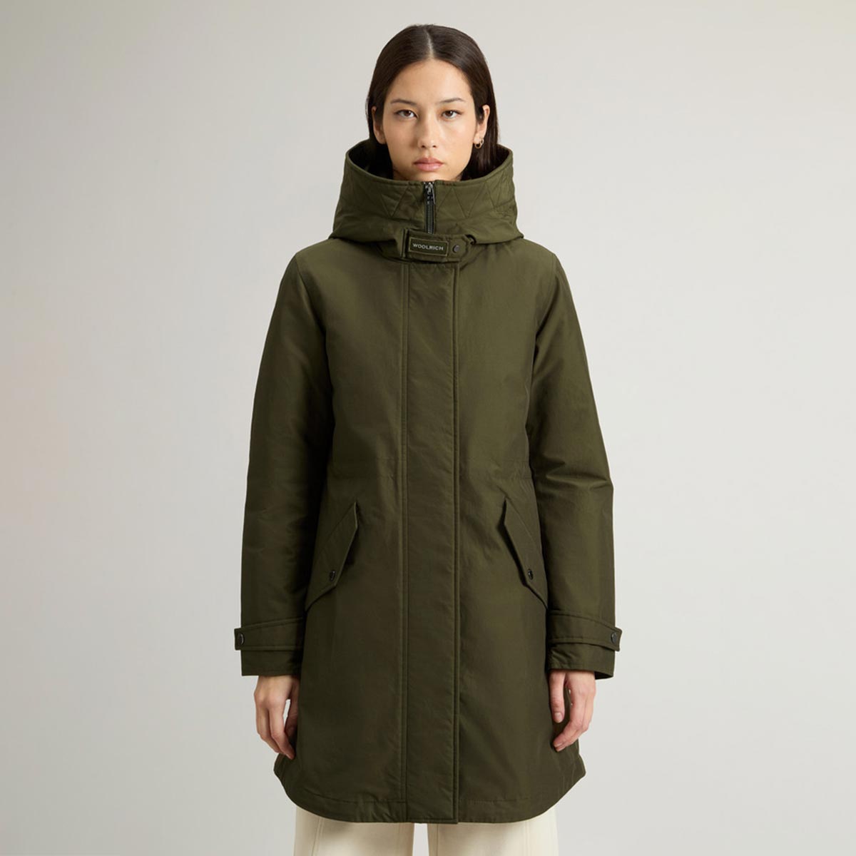 Military Parka 3 in 1 con giacca trapuntata removibile