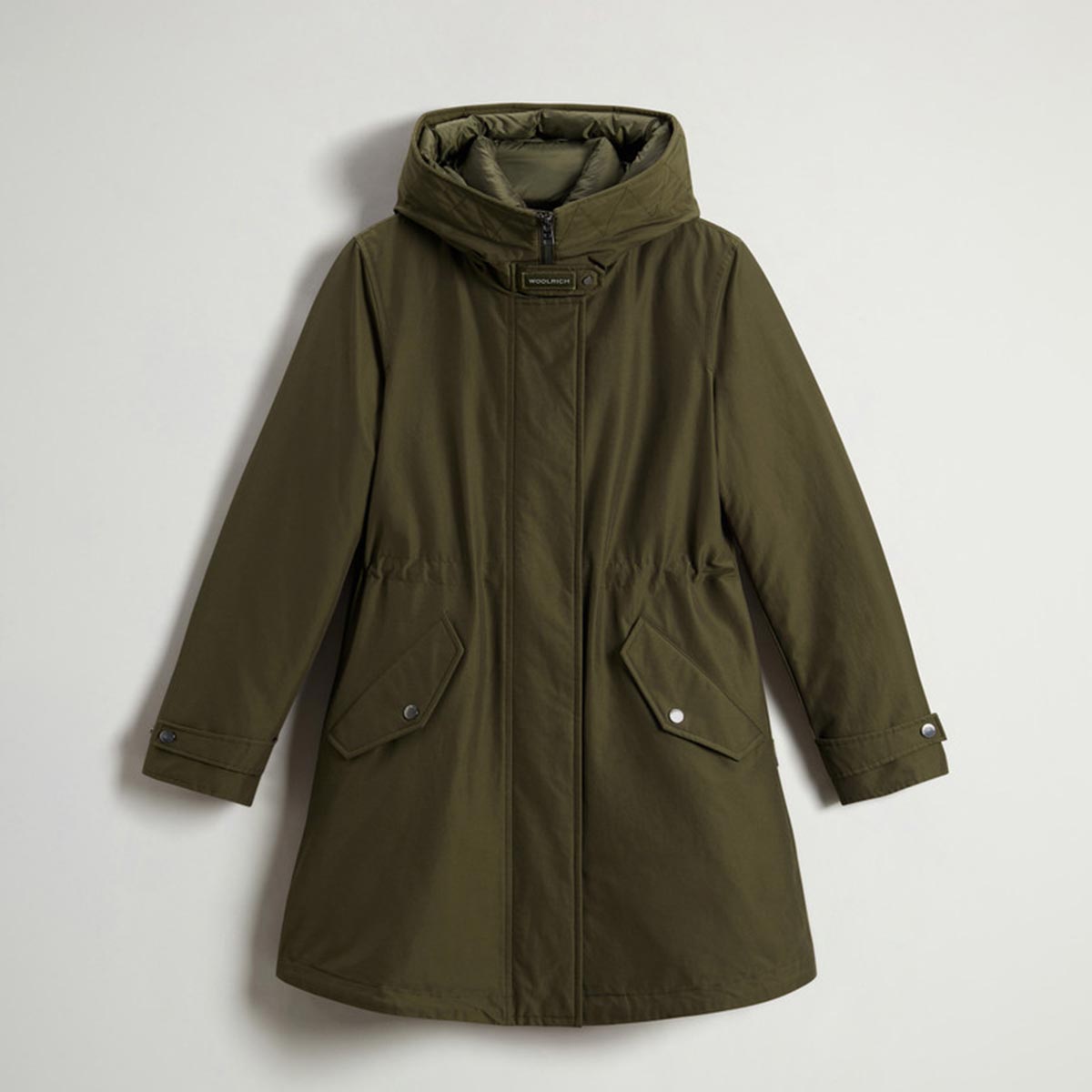 Military Parka 3 in 1 con giacca trapuntata removibile