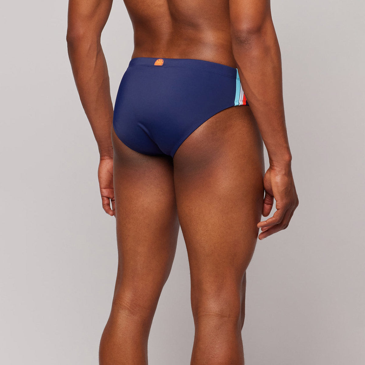 Slip mare blu navy con banda