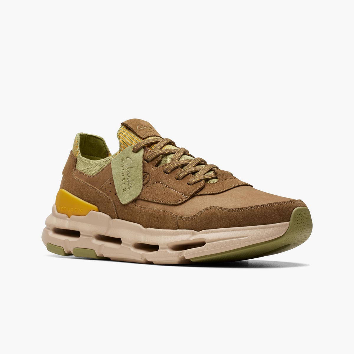 Sneaker in pelle scamosciata