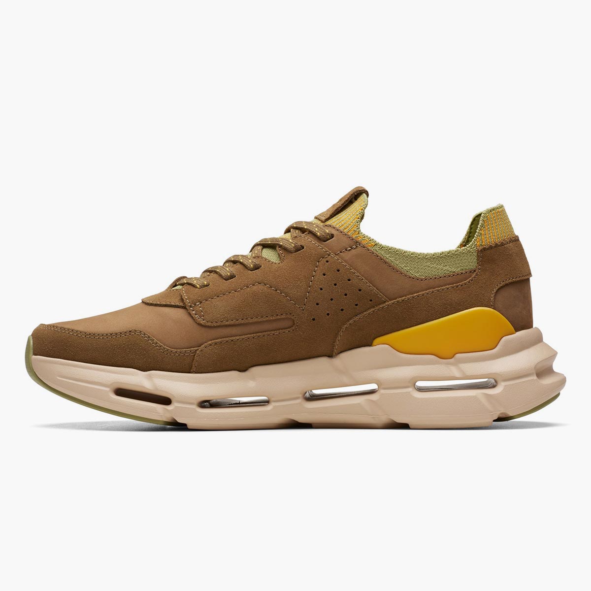 Sneaker in pelle scamosciata
