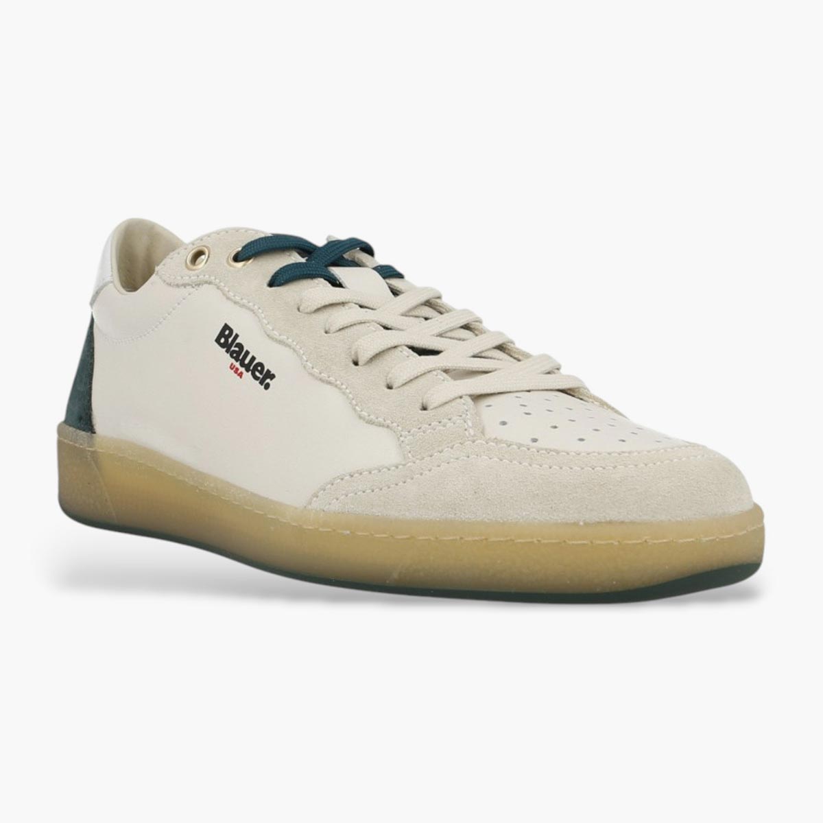 Sneaker in pelle bianche