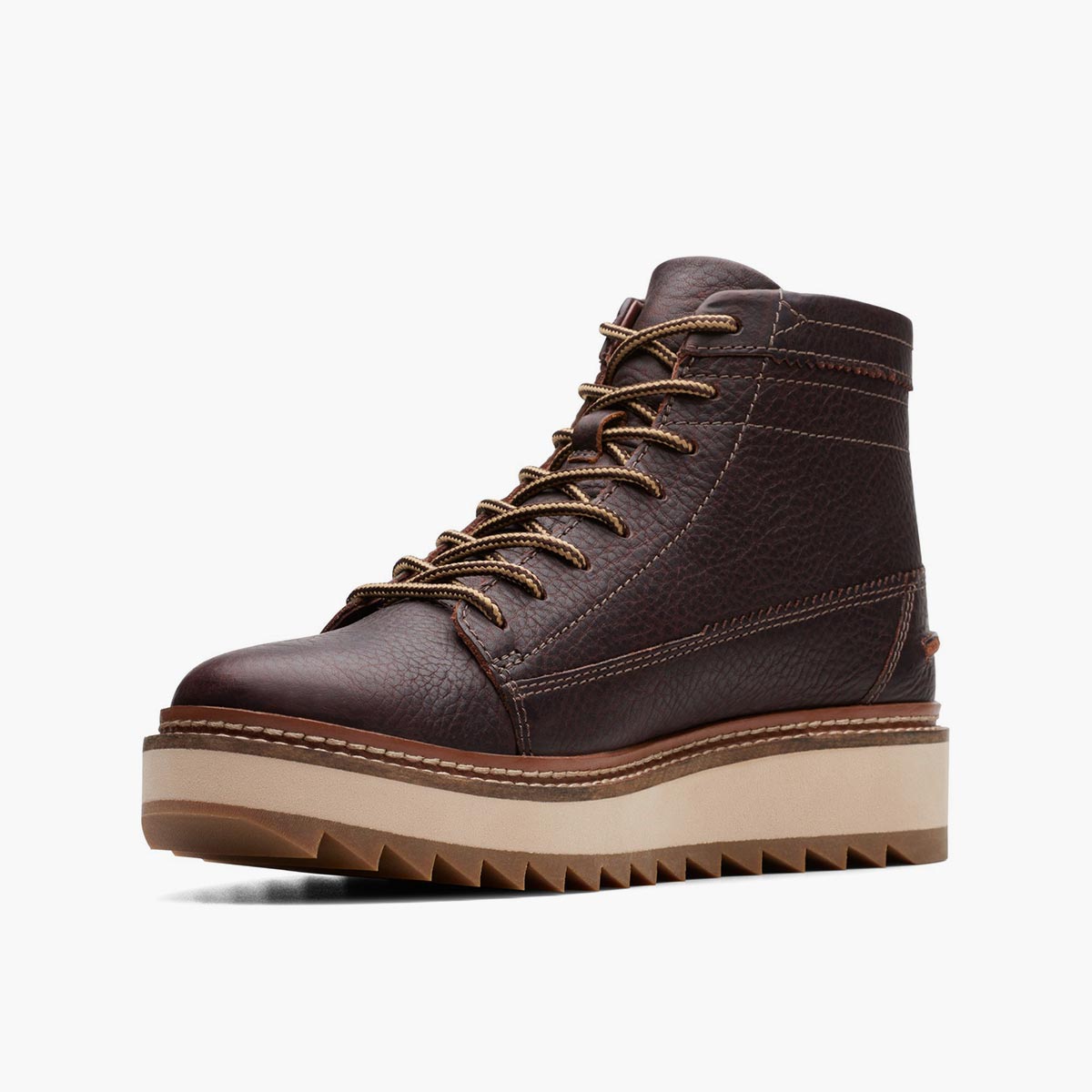 Stivaletto in pelle martellata