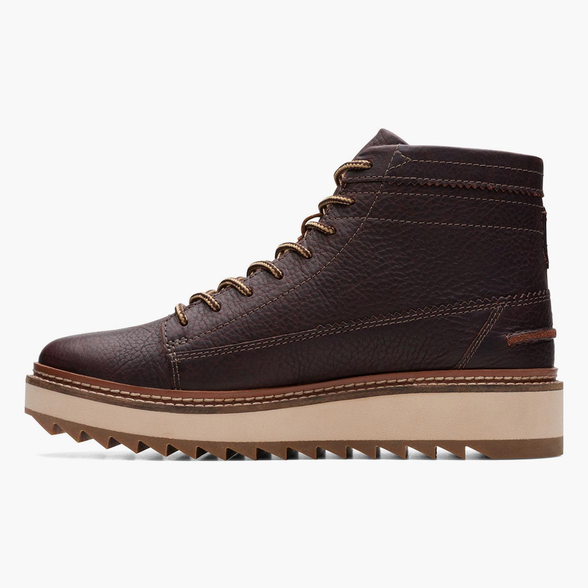Stivaletto in pelle martellata