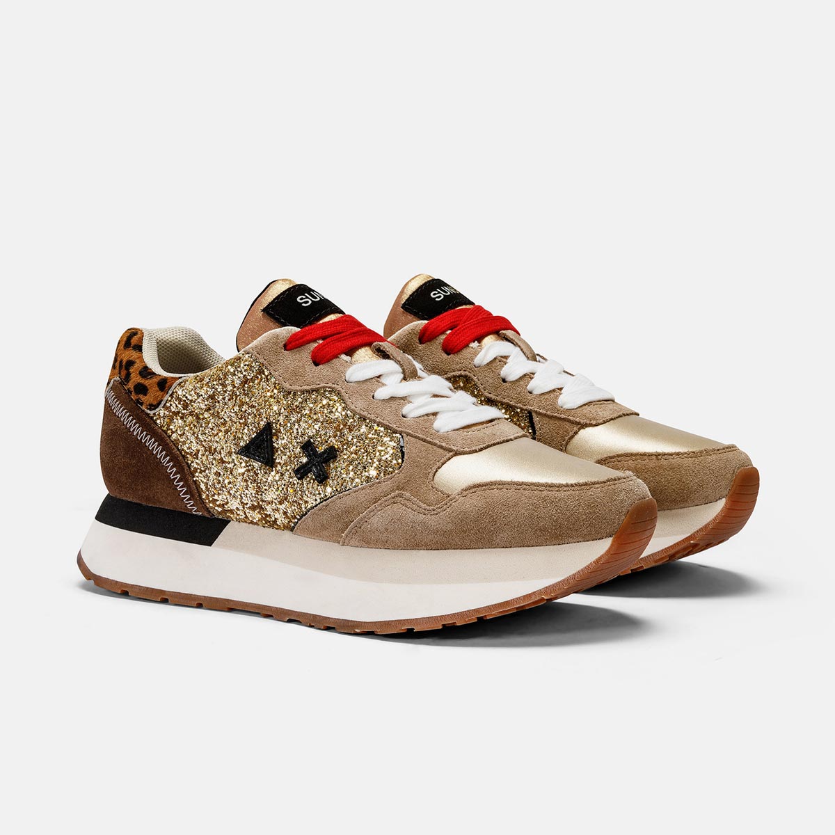Sneaker glitterate