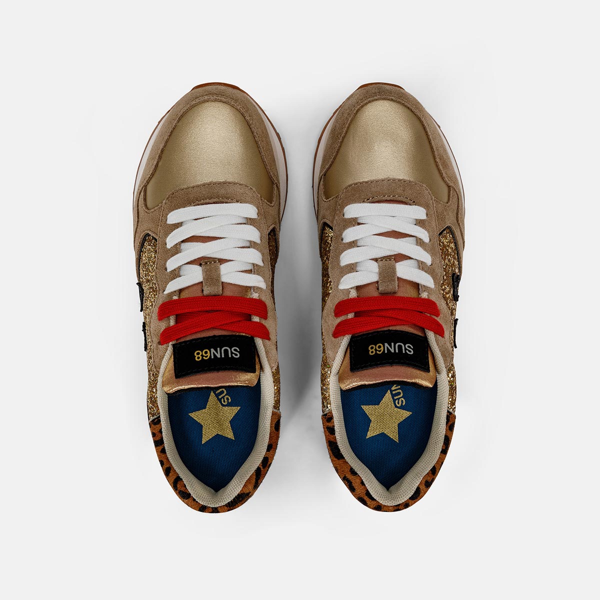 Sneaker glitterate