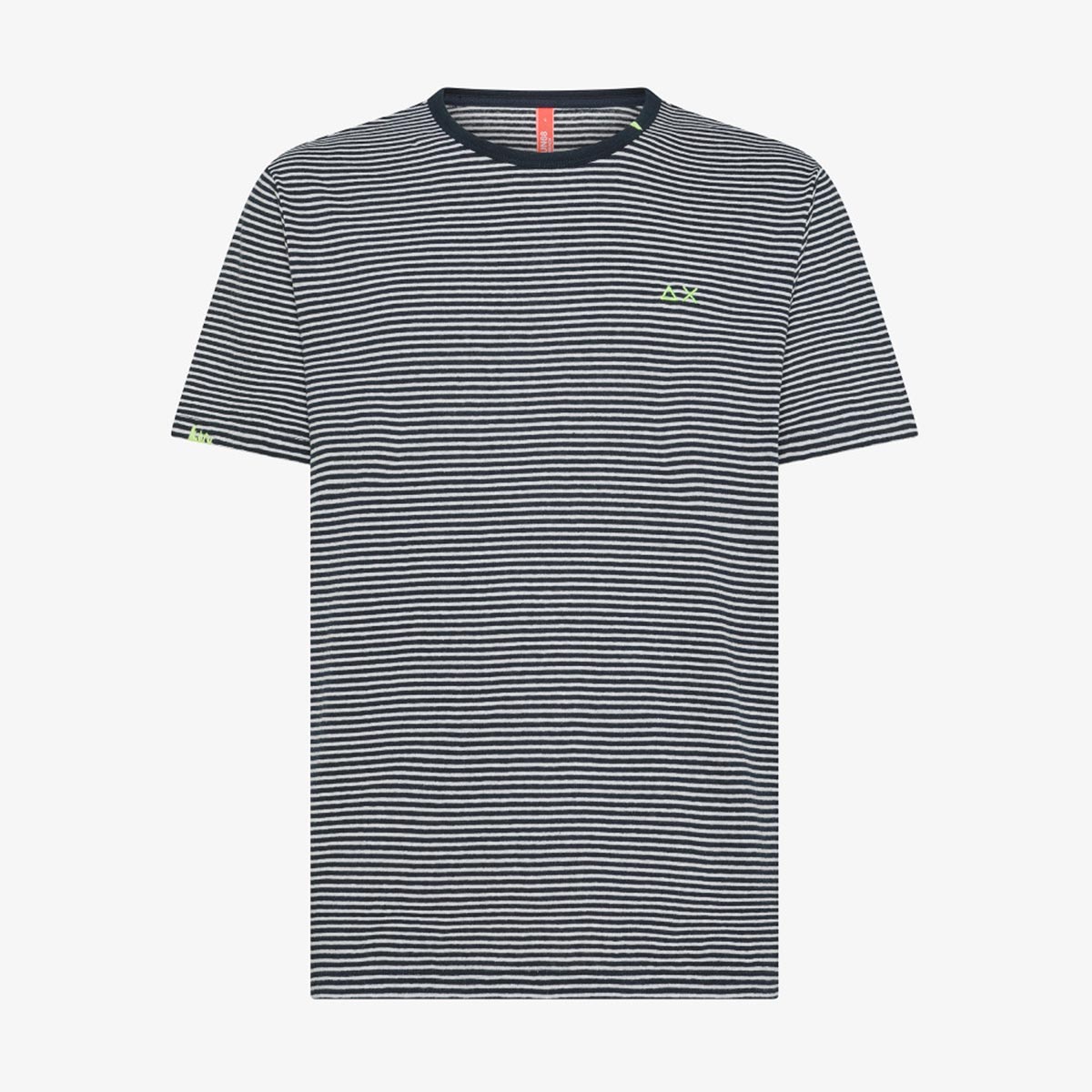 T-shirt in lino a righe