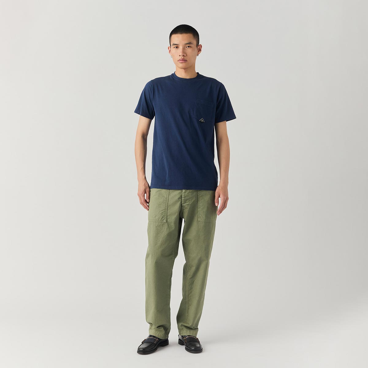 T-shirt in cotone con taschino
