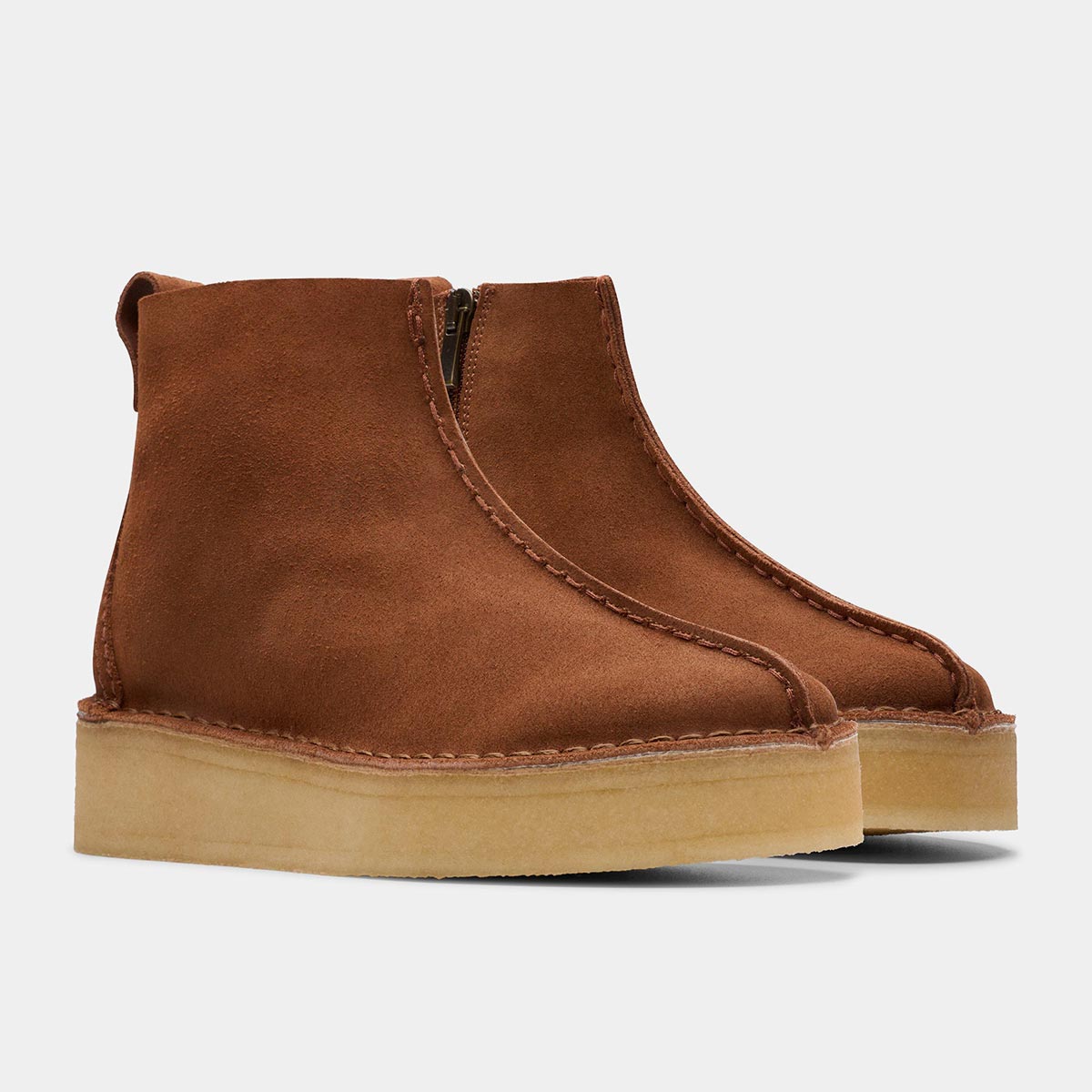 Stivaletto in pelle scamosciata