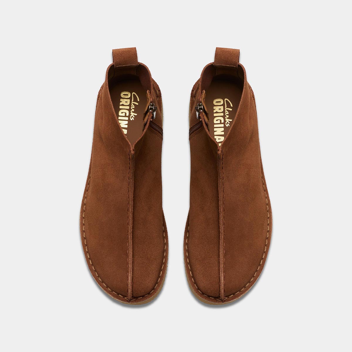 Stivaletto in pelle scamosciata