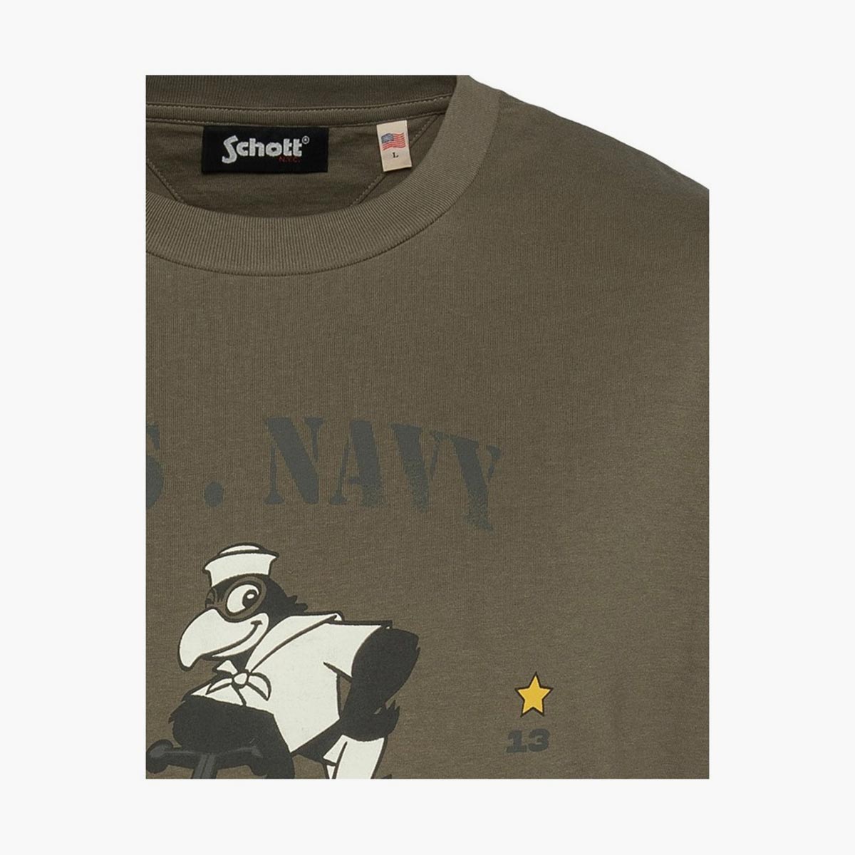 T-shirt stampa marina